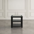 thumbnail image 1 of Jofran Urban Icon Contemporary Glass Inlay End Table with Storage, 1 of 5