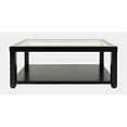 thumbnail image 1 of Jofran Urban Icon Contemporary Rectangular Glass Inlay Coffee Table, 1 of 6