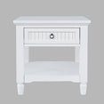 thumbnail image 1 of Jofran Westport Modern Farmhouse 24" Square End Table with Storage Shelf, 1 of 9
