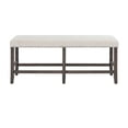 thumbnail image 1 of Jofran Willow Creek Distressed Solid Pine Counter Height Dining Bench, 1 of 7