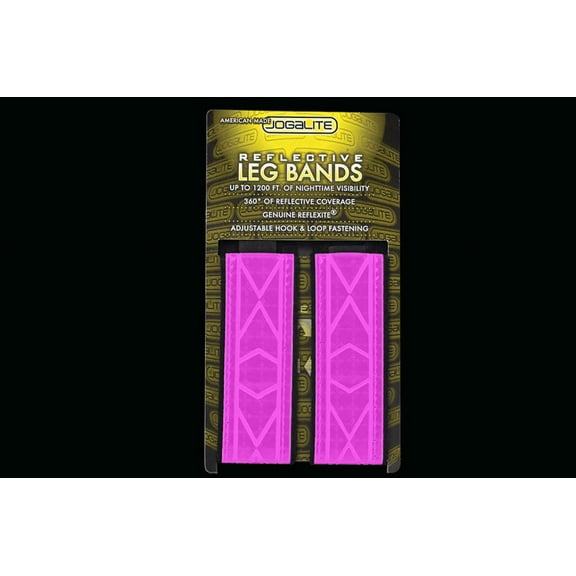 Jogalite Reflective Universal Arm/Leg Band 10 Pack