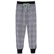 Jogger Pants Big Girls Beauties & Boho Print Black/Grey -XL16