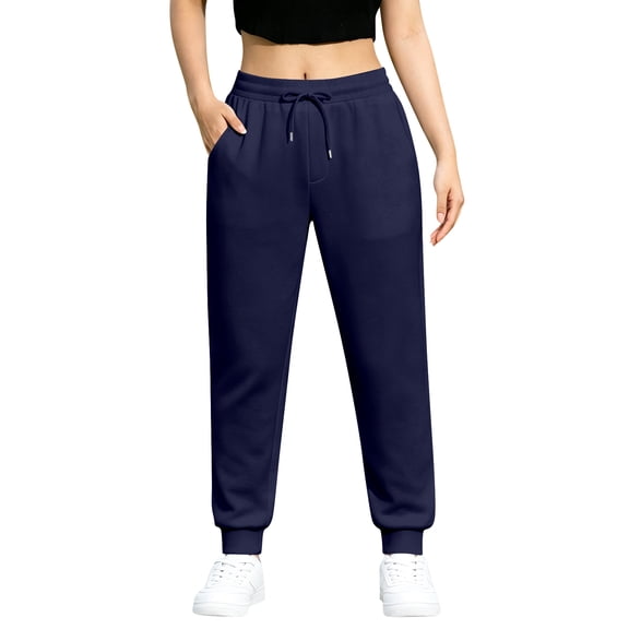 Jogger Pants For Women Petite Drawstring Sweatpants With Pockets,M