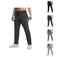 thumbnail image 1 of Jogger Pants for Men - Comfortable Breathable Sweatpants with Pockets and Elastic Waistband for Travel & Commute, 1 of 10