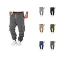 thumbnail image 1 of Jogger Pants for Men - Comfortable Breathable Sweatpants with Pockets and Elastic Waistband for Travel & Commute, 1 of 6