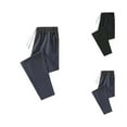 thumbnail image 1 of Jogger Pants for Men - Comfortable Breathable Sweatpants with Pockets and Elastic Waistband for Travel & Commute, 1 of 3