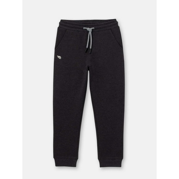 Jogger Sweatpants with Drawstring Waist - Grey