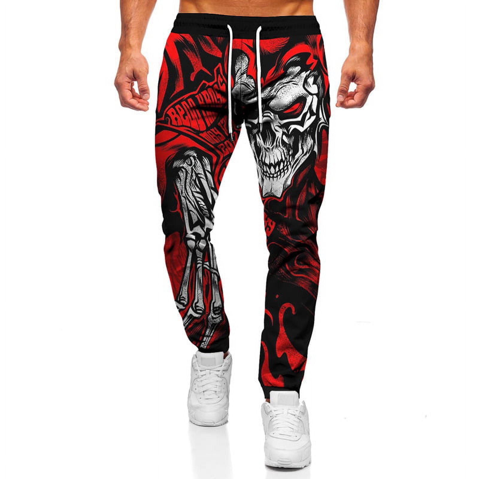 New Hot Fashion 3D Skull Joggers Pants Men Women Spring Loose Sweatpants  Pantalon Homme Casual Hip Hop Trousers