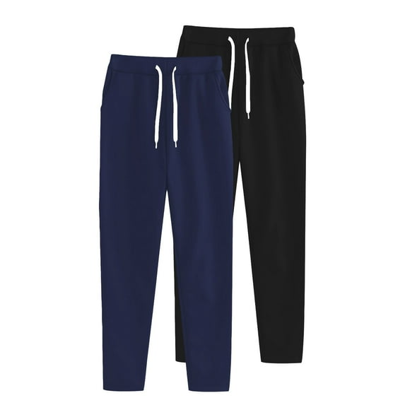 Joggers for Women, Audhol 2 Piece Women's Casual Sport Pants Women's Ultra-Soft Lounge Joggers Sweatpants Athletic Yoga Pants with Pockets Womens Joggers Dark Blue S
