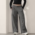thumbnail image 1 of Joggers for Women Jogging Bottoms Long Training Sweatpants Girls' Trousers Joggers Sports Cuffed Pants Loungewear Casual Tracksuit Bottoms Activewear Clothes for Teens Dark Gray S, 1 of 7