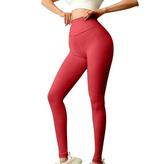 Joggers Yoga Athletic Pants for Women Quick Drying Tight Fitting Elastic High Waist Lifting Peach Hip Sports Pants Fitness Pants Yoga Pants