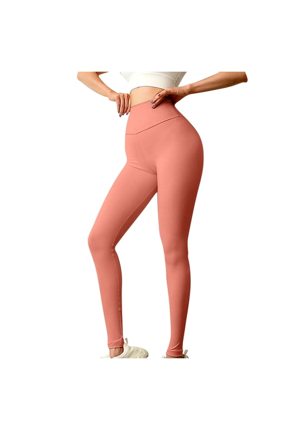 Joggers Yoga Athletic Pants for Women Quick Drying Tight Fitting Elastic High Waist Lifting Peach Hip Sports Pants Fitness Pants Yoga Pants