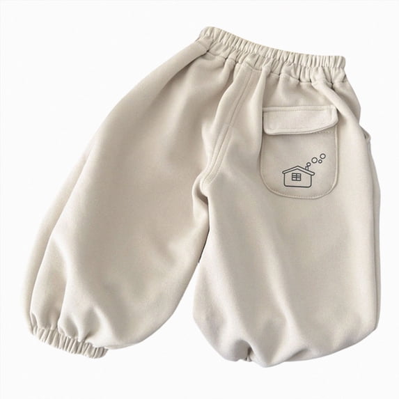 Joggers for Boys 6M-12T Cute Baggy Sweatpant Wide Leg Sweatpantss with Pockets Workout Athletic Pants Kids Sweatpants Size 7-8 Years