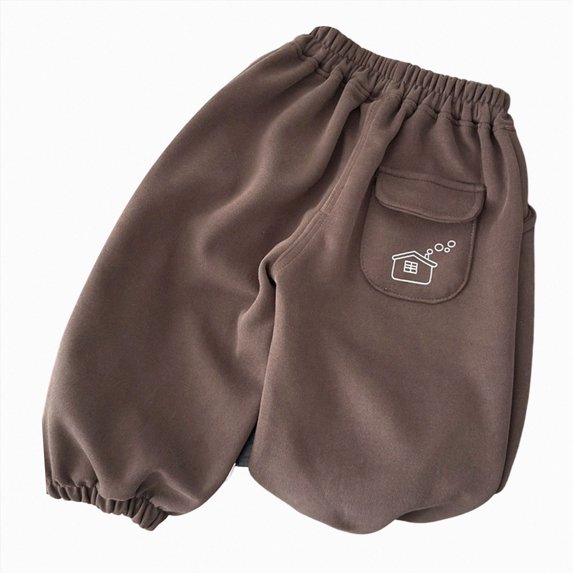 Joggers for Boys 6M-12T Cute Baggy Sweatpant Wide Leg Sweatpantss with Pockets Workout Athletic Pants Kids Sweatpants Size 7-8 Years