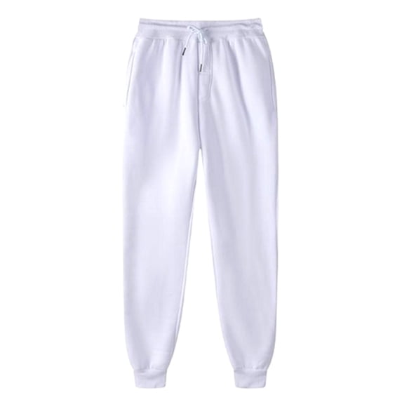 Joggers for Men Casual Drawstring Elastic Waist Pants Tapered Leg Lightweight Jogger Pant Soft Sweatpants with Cuffed Ankles