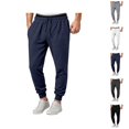thumbnail image 1 of Joggers for Men Elastic Waist Drawstring Casual Lightweight Sweatpants with Pockets Jogging Pants Trousers, 1 of 7