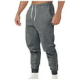 thumbnail image 1 of Joggers for Men Gym Pants Men Mens Jogging Sweatpants Casual Pants Sportswear Trousers With Pockets, 1 of 5