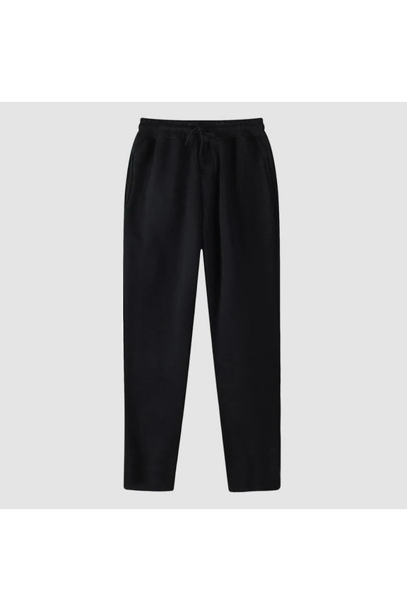 Joggers for Women Clearance Wide Leg Grey Active Sweatpants Comfy Casual Straight Leg Sweatpants Black Sweatpants Women Baggy Joggers Black XL