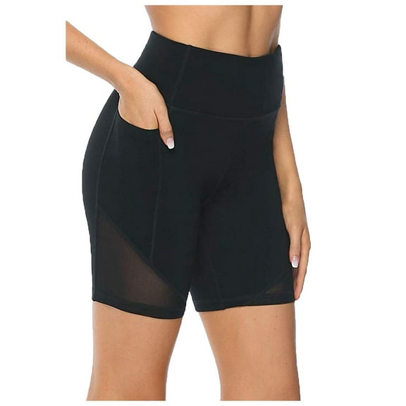 Joggers for Women High Waist Short Abdomen Control Training Running Durable Stretchy Comfortable Delicate Black Pants Sizes XXL