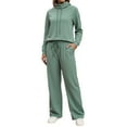 thumbnail image 1 of Jogging Sets for Women 2 Piece - Long Sleeve Sweatshirt With Jogger Pants Set Matching Lounge Sets for Women Travel Lounge Sets for Women, 1 of 9