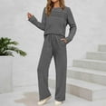 thumbnail image 1 of Jogging Sets for Women 2 Piece - Long Sleeve Sweatshirt With Sweatpants Matching Lounge Sets for Women Womens Activewear Sets, 1 of 4
