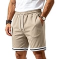 thumbnail image 1 of Jogging Shorts Men Jerdar Men's Basketball Shorts with Zipper Pockets Lightweight Quick Dry Mesh Athletic Running Shorts, 1 of 9