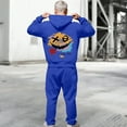 thumbnail image 1 of Jogging Suits for Men 2 Piece Set Casual Loose Fit Graphic Hoodie Sweatshirt and Joggers Sweatpants Sets Comfortable Fall Fashion Sport Suits Winter Clothes Outfits, 1 of 8