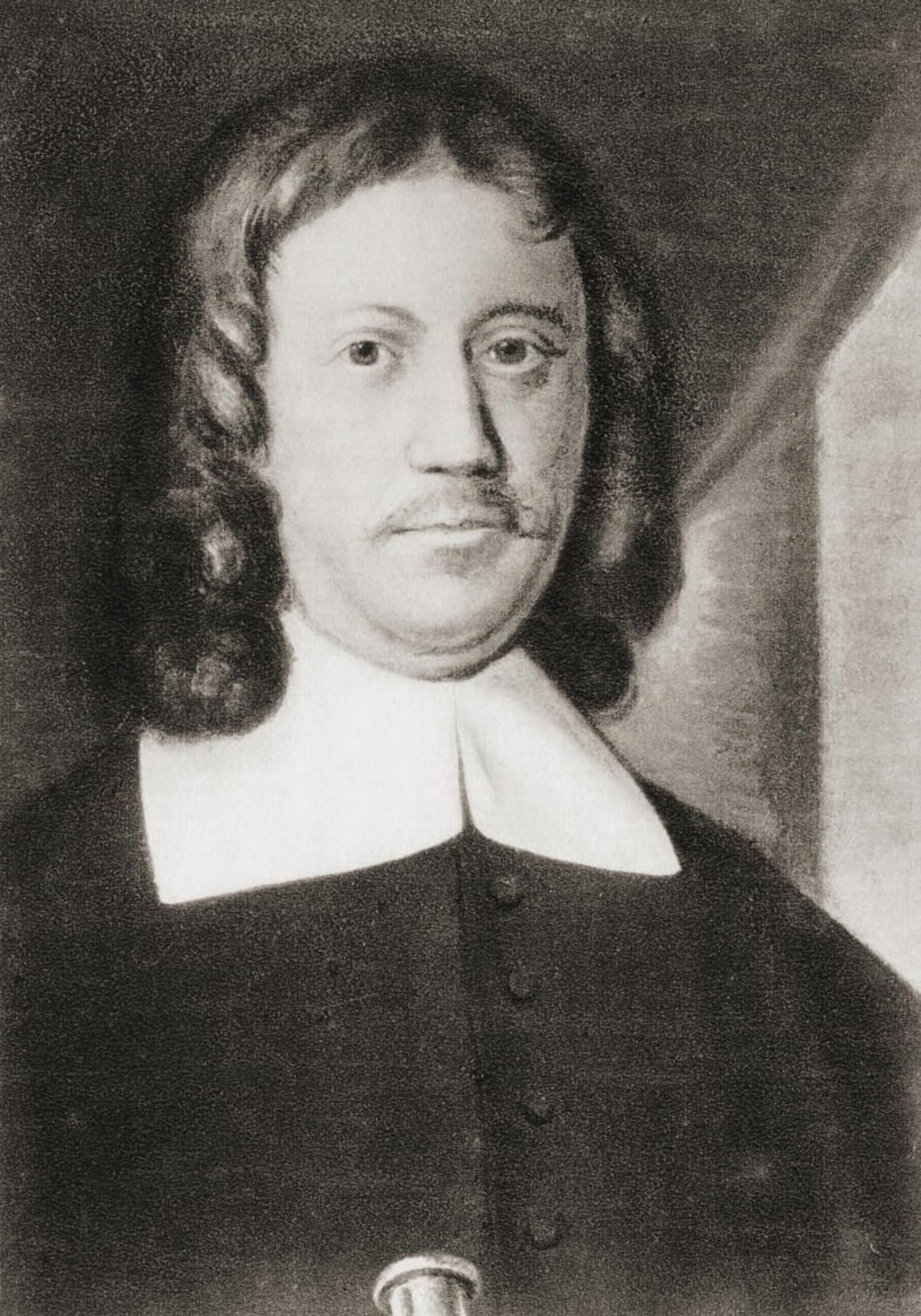 Johan Anthoniszoon Jan Van Riebeeck 1619 To 1677 Dutch Colonial Administrator And Founder Of Cape Town From Geschiedenis Van Nederland Published 1936 Canvas Art - Ken Welsh Design Pics (12 x 17)