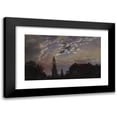thumbnail image 1 of Johan Christian Dahl 18x12 Black Modern Framed Museum Art Print Titled - Moonlit Landscape (1832), 1 of 5