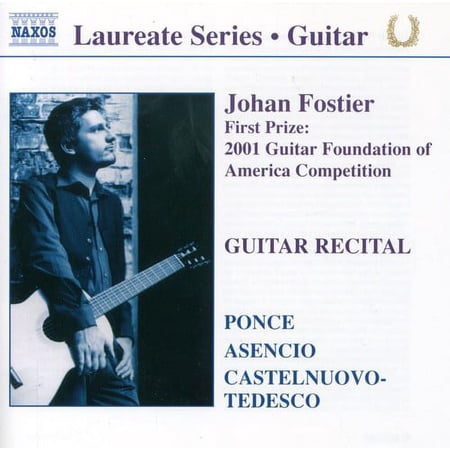 Johan Fostier - Laureate Series: Johan Fostier Guitar Recital - Music & Performance - CD