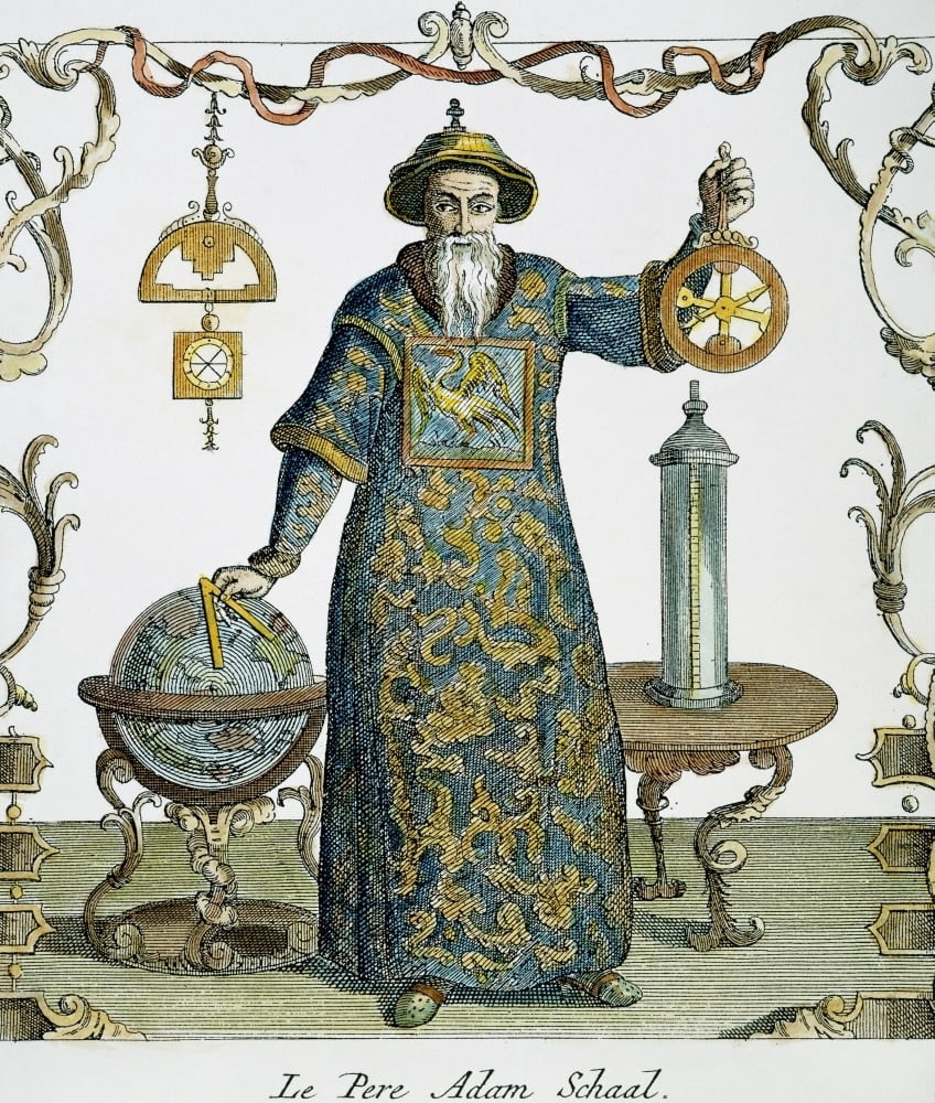 Johann Adam Schall Von Bell /N(1591-1666). German Jesuit Missionary And ...