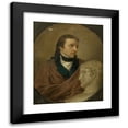 thumbnail image 1 of Johann Baptist Lampi the Elder 20x24 Black Modern Framed Museum Art Print Titled - Josef Klieber (Sculptor) (Around 1800), 1 of 5