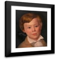 thumbnail image 1 of Johann Erlinger 20x24 Black Modern Framed Museum Art Print Titled - Moritz Staub as a Boy (University Professor of Botany) (1848), 1 of 5