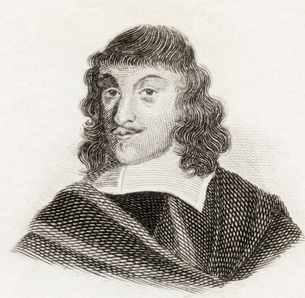 Johann Freinsheim 1608 To 1660 German Classical Scholar And Critic From Crabbs Historical Dictionary Published 1825 Canvas Art - Ken Welsh Design Pics (24 x 24)