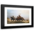 thumbnail image 1 of Johann Georg Meyer von Bremen 14x11 Black Modern Framed Museum Art Print Titled - Happy Morning Trip (The Return from Fishing), 1 of 5