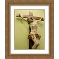 thumbnail image 1 of Johann Georg Pinzel 2x Matted 20x24 Gold Ornate Framed Art Print 'Crucifixion', 1 of 2