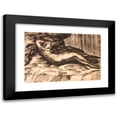 thumbnail image 1 of Johann Heinrich Roos 14x11 Black Modern Framed Museum Art Print Titled - Lying Goat and Three Sheep Near Obelisk with Bust of Roman Emperor (1664 - 1665), 1 of 5