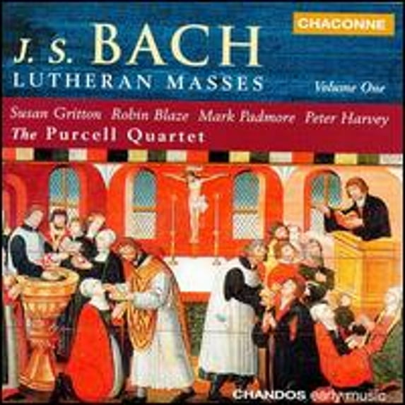 Pre-Owned Bach: Lutheran Masses, Vol. 1 (CD 0095115064221) by Alexandra Bellamy (oboe), Catherine Latham (oboe), Jane Rogers (viola), Mark Padmore (tenor), Peter Buckoke (violin);...