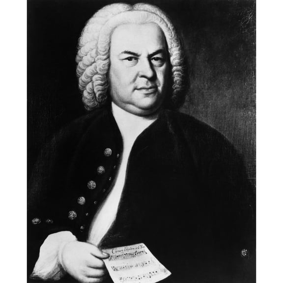 Johann Sebastian Bach History Poster Print