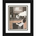 thumbnail image 1 of Johann Wolfgang Von Goethe 15x18 Black Ornate Wood Framed Double Matted Museum Art Print Titled - On the Color Theory Pl.09 (1810), 1 of 5
