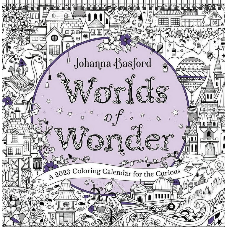  Worlds of Wonder: A Coloring Book for the Curious:  9780143136064: Basford, Johanna: Books