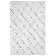 thumbnail image 1 of Johanna Cream Geometric Bamboo Area Rugs for Living Room Jacquard Textured Modern Rugs Soft Geometric Rug for Bedroom Washable Rug Non-Slip Bohemian Carpet Perfect for Dining Room Office Beige, 1 of 4