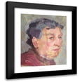 thumbnail image 1 of Johanna Kampmann-Freund 15x17 Black Modern Framed Museum Art Print Titled - Women's Portrait, 1 of 5