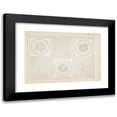 thumbnail image 1 of Johanna van de Kamer 14x11 Black Modern Framed Museum Art Print Titled - Meander and Stylized Flowers (1890), 1 of 5