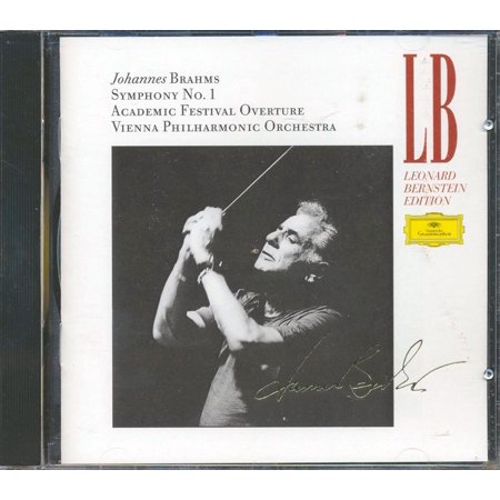 Johannes Brahms, Vienna Philharmonic Orchestra - Symphony No. 1, Acedemic Festival Overture - CD