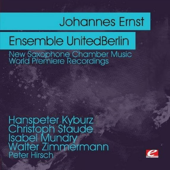 Johannes Ernst - New Saxophone Chamber Music - Electronica - CD
