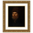 thumbnail image 1 of Johannes Jensen 20x24 Gold Ornate Framed and Double Matted Museum Art Print Titled - Portrait of an Old Sailor (1843), 1 of 4