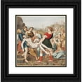 thumbnail image 1 of Johannes Senn 20x20 Black Ornate Framed Double Matted Museum Art Print Titled: Rafael; Christ's Burial (1814 - 1818), 1 of 5