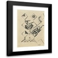 thumbnail image 1 of Johannes Theodore Baargeld 11x14 Black Modern Framed Museum Art Print Titled - A Woman (1920), 1 of 5
