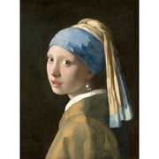 Johannes Vermeer Girl with a Pearl Earring Reproduction Painting Extra Large XL Wall Art Poster Print